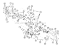 Part Location Diagram of 791-00055 MTD Starter Housing Assembly